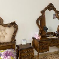 سرویس تخت خواب کاملا چوب با تشک رویا|تخت و سرویس خواب|تهران, امانیه|دیوار