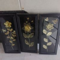 تابلو گل فلزی|تابلو، نقاشی، عکس|تهران, مسعودیه|دیوار