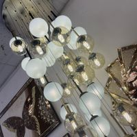 لوستر بزرگ دوبلکسی مولکولی|لوستر و چراغ آویز|تهران, مبارک‌آباد بهشتی|دیوار