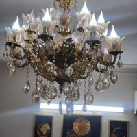 لوستراصل  برنجی ۱۶شاخه|لوستر و چراغ آویز|تهران, ملک‌آباد|دیوار