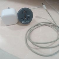 شارژ اپل ۲۰ وات۳ پین با دوشاخه و سیم کابل اصل اپل|لوازم جانبی موبایل و تبلت|تهران, امامزاده حسن(ع)|دیوار