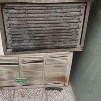 کولر گازی پشت پنجره ای|کولر گازی و فن‌کوئل|قم, نیروگاه|دیوار