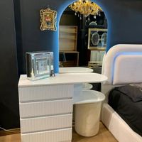 سرویس خواب جدید مینیمال تدی چراغ دار (آیینه قدی)|تخت و سرویس خواب|تهران, نعمت‌آباد|دیوار