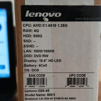 لپتاپ لنوو Lenovo G50|رایانه همراه|تهران, صادقیه|دیوار