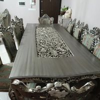 مبلمان 9نفره چوب گردو|مبلمان خانگی و میز عسلی|تهران, دروازه شمیران|دیوار