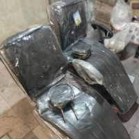 صندلی آرایشگاهی و آینه بک لایت|حراج|تهران, جنت‌آباد شمالی|دیوار