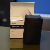 لنز سیگما ۳۵ میلیمتر، Sigma 35mm f1.4 For Sony|دوربین عکاسی و فیلم‌برداری|تهران, ستارخان|دیوار