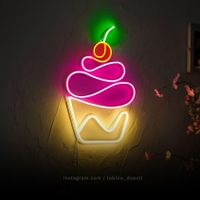 تابلو LED نئون برجسته چنلیوم تابلو سازی|فروشگاه و مغازه|اصفهان, مرداویج|دیوار