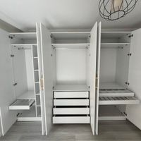 طراحی ساخت و اجرای کابینت  کمد و tv wall|جاکفشی، کمد، دراور|تهران, حکیمیه|دیوار