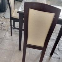 میر ناهار خوری چوبی وسط شیشه|میز و صندلی غذاخوری|تهران, ایران|دیوار