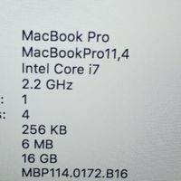 مک بوک پرو -MacBookPro|رایانه همراه|تهران, ونک|دیوار