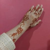 نقش حنا عربی هندی فانتزی و ساده|خدمات آرایشگری و زیبایی|چابهار, |دیوار