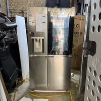 یخچال فریزر ساید بای ساید رنگ استیل instaview LG|یخچال و فریزر|تهران, نعمت‌آباد|دیوار