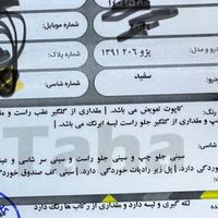 206تیپ2مدل91|خودرو سواری و وانت|تهران, دولت‌آباد|دیوار