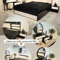 سرویس خواب دو نفره .تخت .تشک . لوگانو|تخت و سرویس خواب|مشهد, بهمن|دیوار
