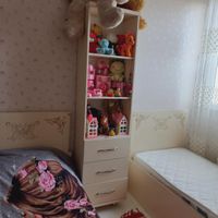 تختخواب ست با دراور و کتابخانه و کمد اسباب بازی|تخت و سرویس خواب|تهران, ابوذر (منطقه ۱۵)|دیوار