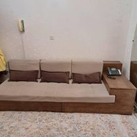 کاناپه راحتی چوب با روکش مخمل|مبلمان خانگی و میز عسلی|تهران, خواجه نصیر طوسی|دیوار