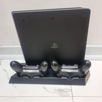 ps4 slim 1t با دو دسته و پایه ی شارژ|کنسول، بازی ویدئویی و آنلاین|تهران, تجریش|دیوار