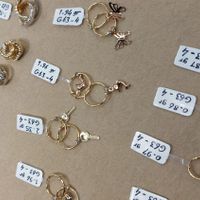 گوشواره حلقه ای طلا اقساطی|جواهرات|قم, نیروگاه|دیوار