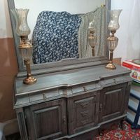 آیینه کنسول میز تلویزیون تمام چوب|بوفه، ویترین، کنسول|تهران, بهارستان|دیوار
