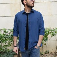 پیراهن مردانه جین نیل کش|لباس|مشهد, محله چهارچشمه|دیوار