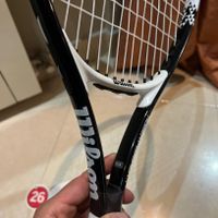 راکت تنیس Wilson سایز ۲۶ Junior همراه با گریپ|ورزش‌های توپی|تهران, قیطریه|دیوار