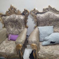 مبل سلطنتی طلایی|مبلمان خانگی و میز عسلی|تهران, شریف‌آباد|دیوار