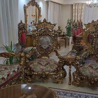 مبلمان سلطنتی کامل با چوب راش و گردو-کار خاص زیبا|مبلمان خانگی و میز عسلی|تهران, پاسداران|دیوار