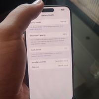 اپل iPhone 15 Pro Max با حافظهٔ ۲۵۶ گیگابایت|موبایل|تهران, دروازه شمیران|دیوار