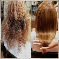 مدل کراتین فقط نصف|خدمات آرایشگری و زیبایی|رشت, دیلمان|دیوار