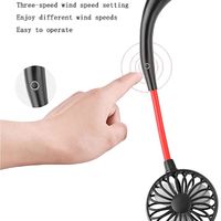 پنکه گردنی شارژی دارای LED|پنکه و تصفیه‌کنندهٔ هوا|تهران, الهیه|دیوار