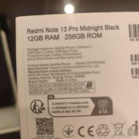 شیائومی Redmi Note 13 Pro ۲۵۶ گیگابایت رم 12|موبایل|تهران, نازی‌آباد|دیوار