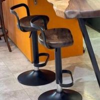 صندلی اپن کانتر جکدار و ثابت(کف چوبی،گردو و راش)|صندلی و نیمکت|تهران, شهرک ولیعصر|دیوار