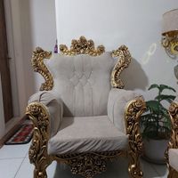 فروش مبل سلطنتی ۷ نفره در حد نو|مبلمان خانگی و میز عسلی|تهران, سرآسیاب مهرآباد|دیوار