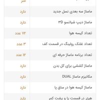 صندلی ماساژور روتای RT-8900|تجهیزات ورزشی|تهران, تهرانپارس غربی|دیوار