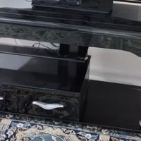 میز ال سی دی کاملا شیشه ای اندازه ۳۲ تا ۴۲ اینچ|میز تلویزیون|تهران, ظهیرآباد|دیوار