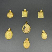 پلاک ونیکاد نو بدون اجرت طلای متین۷٪|جواهرات|تهران, دکتر هوشیار|دیوار