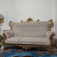 فروش مبل سلطنتی ۷ نفره در حد نو|مبلمان خانگی و میز عسلی|تهران, سرآسیاب مهرآباد|دیوار