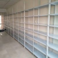 قفسه پیچ و مهره ای طوسی رنگ|کتابخانه، شلف، قفسه‌های دیواری|تهران, پونک|دیوار