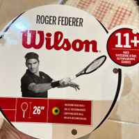 راکت تنیس Wilson سایز ۲۶ Junior همراه با گریپ|ورزش‌های توپی|تهران, قیطریه|دیوار