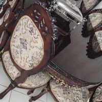 مبل فرحی 9نفره با ناهار خوری 10نفره|مبلمان خانگی و میز عسلی|تهران, سرآسیاب مهرآباد|دیوار