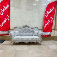 مبل استیل نقره ای وغذاخوری|مبلمان خانگی و میز عسلی|تهران, پیروزی|دیوار