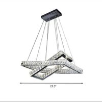 لوستر الماس.کهکشانی مستطیل۲۶۸۳۱.AC light|لوستر و چراغ آویز|تهران, سنگلج|دیوار