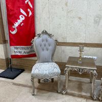 مبل استیل نقره ای وغذاخوری|مبلمان خانگی و میز عسلی|تهران, پیروزی|دیوار