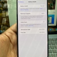 iPhone 15 pro max مشکی کار کرده ۲۵۶ باطری ۱۰۰|موبایل|تهران, جردن|دیوار