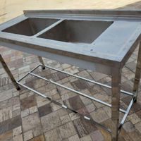 دو عدد سینک صنعتی تمام استیل نگیر ( سینگ ظرفشویی )|کافی‌شاپ و رستوران|تهران, صاحب الزمان|دیوار