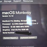 لپ تاپ Macbook Pro 2015 اپل Apple|رایانه همراه|تهران, نیاوران|دیوار