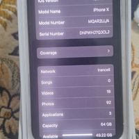 اپل iPhone X ۶۴ گیگابایت|موبایل|تهران, نعمت‌آباد|دیوار