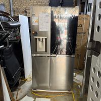 یخچال فریزر ساید بای ساید رنگ استیل instaview LG|یخچال و فریزر|تهران, نعمت‌آباد|دیوار