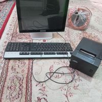 کامپیوتر بایامکس با کیبورد و پرینتر|رایانه رومیزی|تهران, خانی‌آباد نو|دیوار